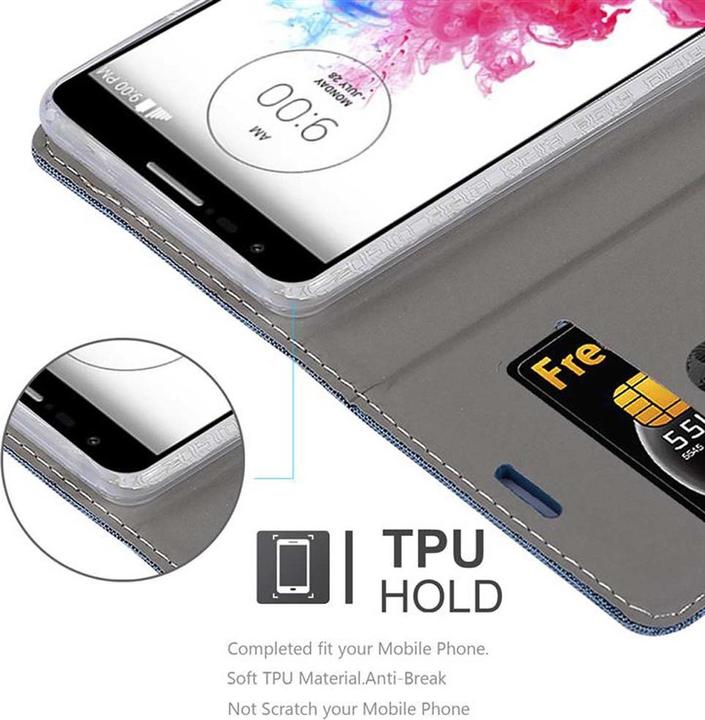 Productafbeelding Cadorabo Boek Jeans Optiek Cover (LG G3's)