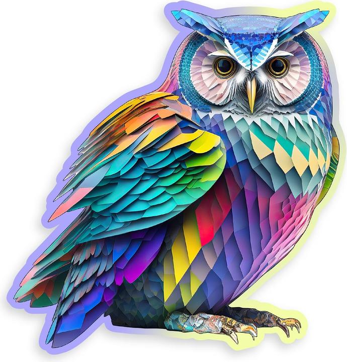 Immagine prodotto WoodenCity Puzzle in legno M Trendy Owl (150 pezzi)