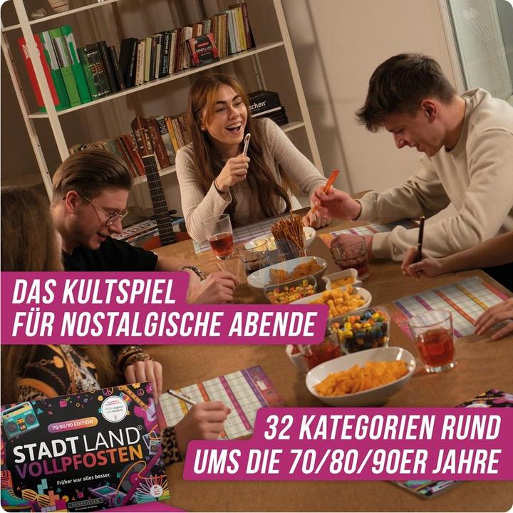 Actual product image Denkriesen STADT LAND VOLLPFOSTEN® A4 - 70/80/90 EDITION " Everything used to be better". (German)