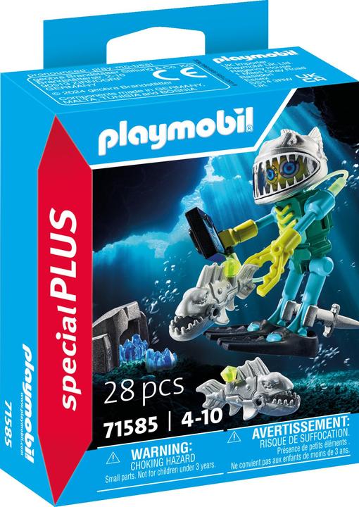Immagine prodotto Playmobil 71585 Playm. Robot subacqueo 71585 (71585, Playmobil Special Plus)