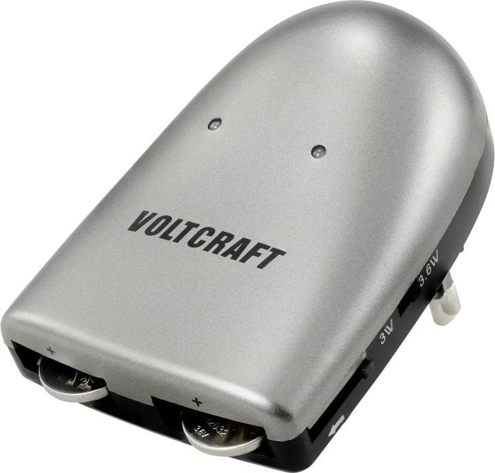 Immagine prodotto Voltcraft Caricabatterie per celle a bottone (1 pz., Caricabatterie senza batteria)