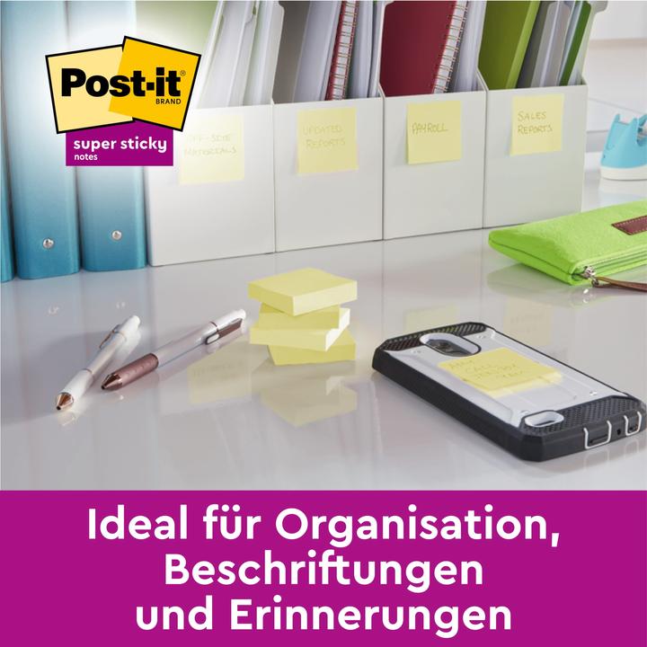 Actual product image Post-it Super Sticky Z-Notes, 1x 90 sheets (76 x 76 mm)