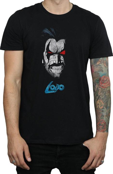 Actual product image Mens Lobo Face T-Shirt (L)