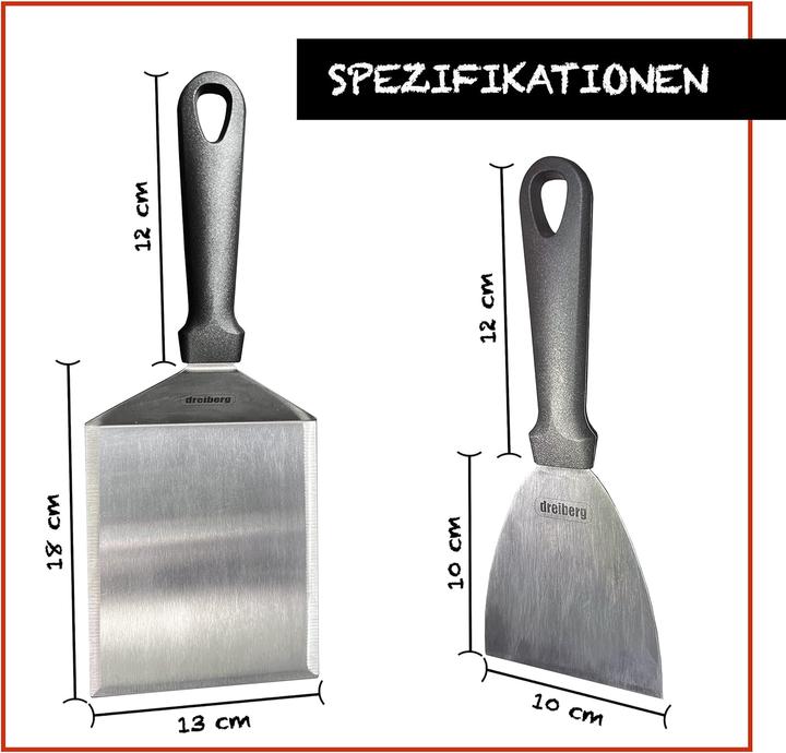 Image du produit Dreiberg Set de spatules pour gril