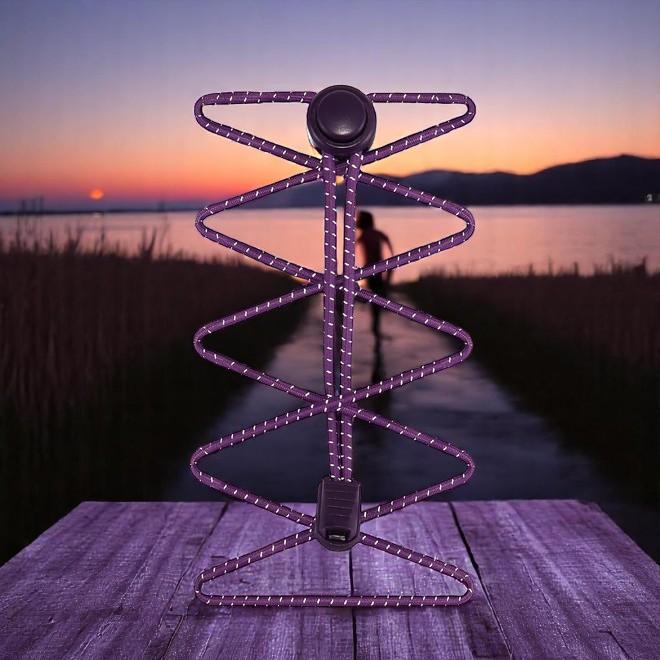 Image du produit LaceGodZ 1 Paar ReflectLite Series elastische, reflektierende Schnürsenkel (100 cm)