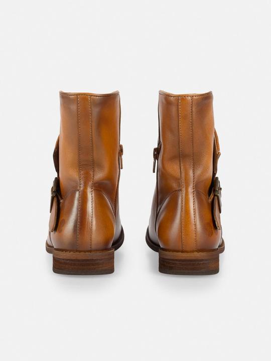 Produktbild Felmini ODERG W106 Wide Fit Stiefel aus echtem Leder, mit niedrigem Absatz, innerem Reissverschluss f (40)