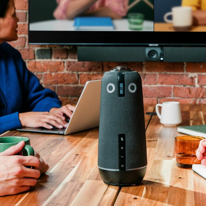 Produktbild OWL Meeting 4+ und Bar Bundle – Intelligentes 360-Grad-4K-Videokonferenz-Bundle mit mehreren Kam
