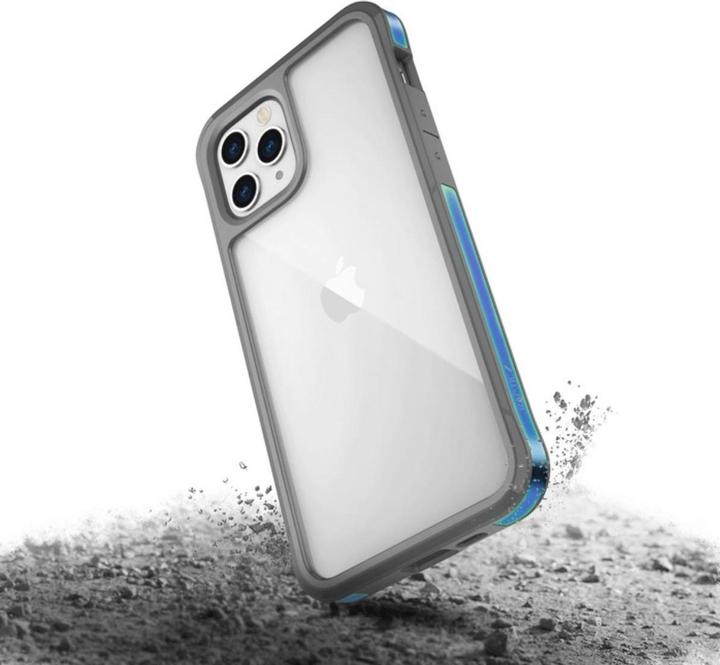 Image du produit Puro X-Doria Raptic Edge do aluminiowe iPhone 12 Pro Max (Drop test 3m) (Iridescent) (Apple iPhone 12 Pro Max)