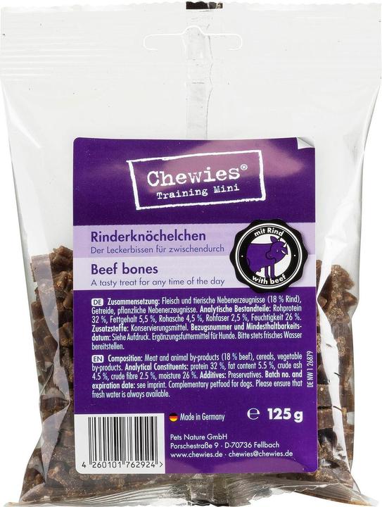 Image du produit Chewies Mini cheville (Adulte, 12 pcs, 125 g)