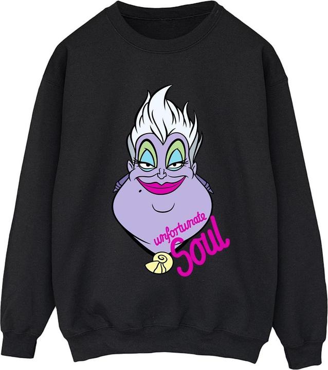 Actual product image Disney Womens/Ladies Villains Ursula Unfortunate Soul Sweatshirt (M)