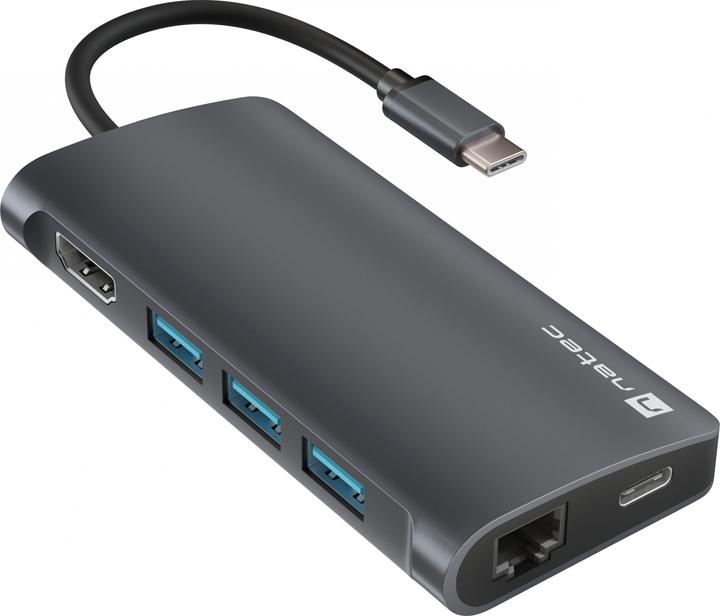 Genesis HUB USB-C 8 IN 1 FOWLER 2 3X USB 3.0 HUB HDMI 4K USB-C (USB-C, 8 Ports)