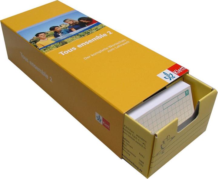 Immagine prodotto Tous Ensemble 2. Vokabel-Lernbox (Tedesco, Francese, 2006)