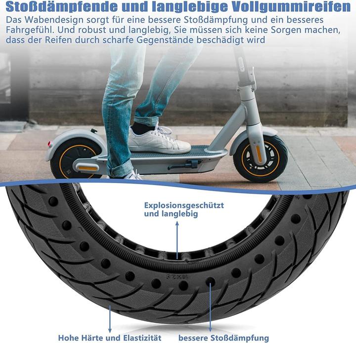 Immagine prodotto HYGJ Pneumatico di ricambio per monopattino elettrico Segway Ninebot Max G30