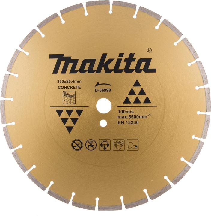 Makita D-56998 Dem. Scheibe für Beton 350/25,4 mm Standardklasse