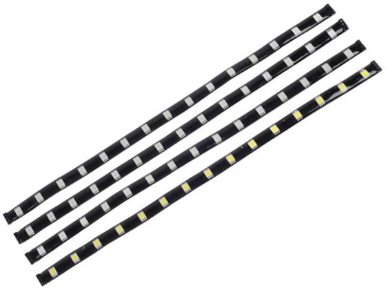 Productafbeelding Silverstone SST-LS01R - LED-stripverlichting voor het modden van PC-behuizingen, rood, 30cm, 15LED's (Rood)