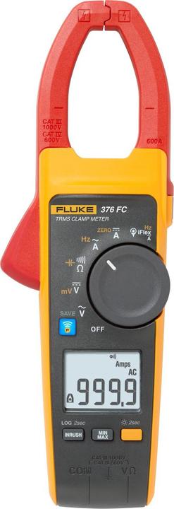 Image du produit Fluke Multimètre à main, pince de courant di (CAT III 1000V, CAT IV 600V)
