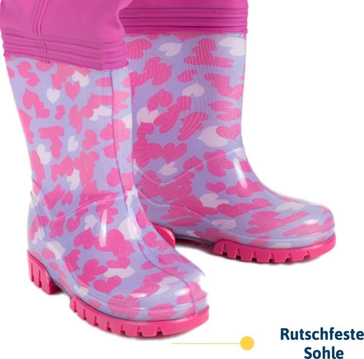 Actual product image Dönges Childrenâ€?s waders, EN 343, pink, size 26/27 (W26/L27)