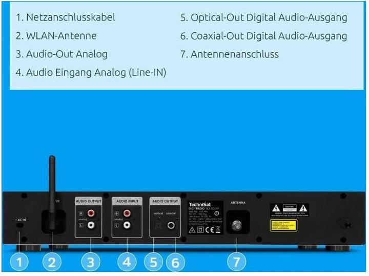 Actual product image TechniSat Digitradio 143 V3 (Radio Tuner)