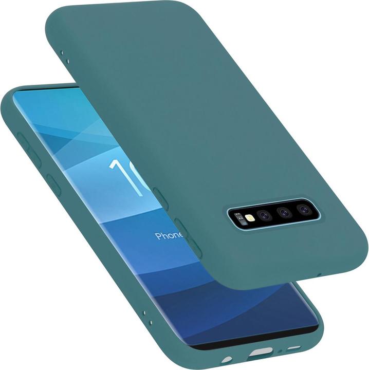Immagine prodotto Cadorabo Copertura della cassa del silicone liquido TPU (Samsung Galaxy S10+)