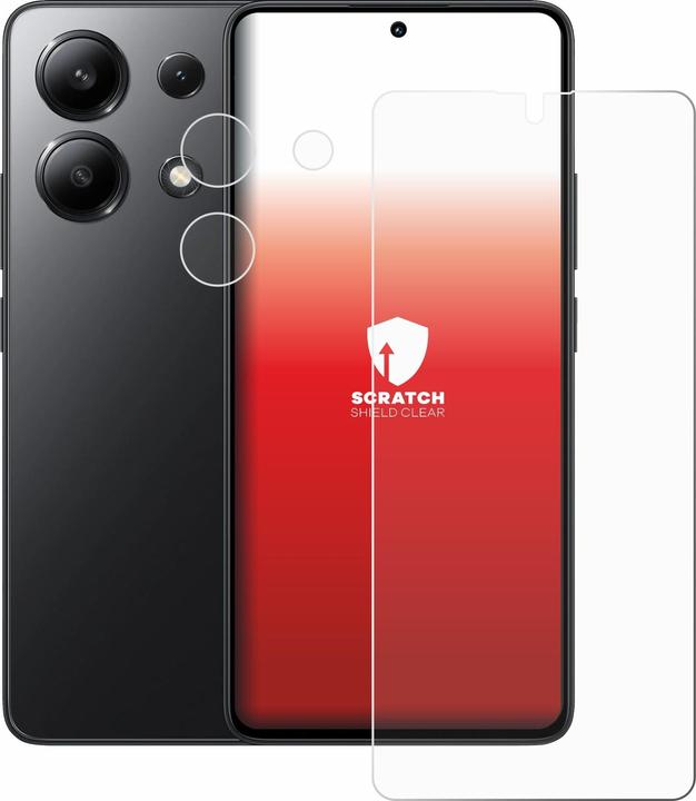 Actual product image upscreen Scratch Shield Protector (1 Piece, Xiaomi Redmi Note 13 5G)