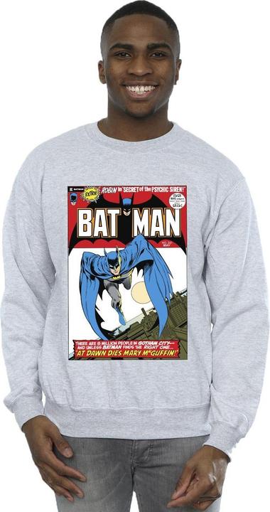 Actual product image Mens Running Batman Cover Cotton Sweatshirt (S)