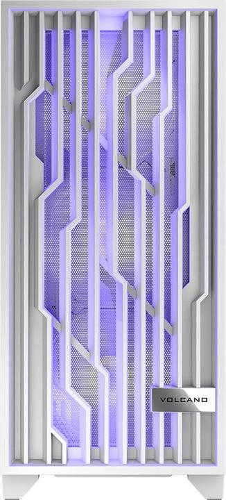 Actual product image Modecom Volcano Perun Apex ARGB biała (mATX, Mini-ITX, ATX, E-ATX)