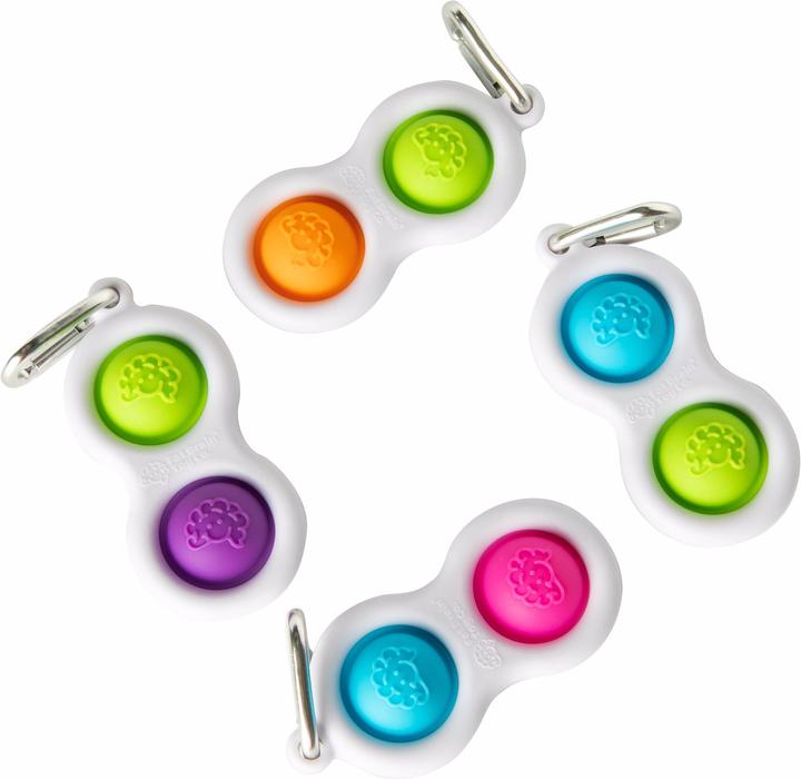 Produktbild Fat Brain Toys Simple Dimpl Greifling (Schlüsselanhänger)