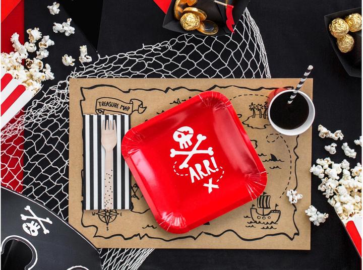 Image du produit Partydeco Assiette pirate (6p.) (6 x)