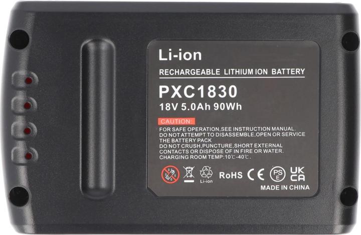 Image du produit AccuCell Réplique de la batterie de rechange ou de la batterie secondaire pour la batterie Power X-Change (18 V)