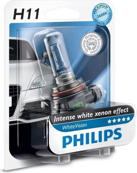 Produktbild Philips Scheinwerferlampe WhiteVision XenonEffekt (H11)