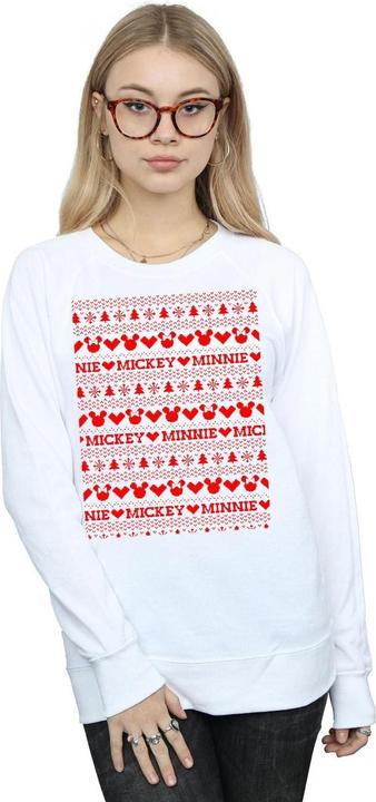 Produktbild Disney Mickey And Minnie Christmas Fair Isle Sweatshirt (M)