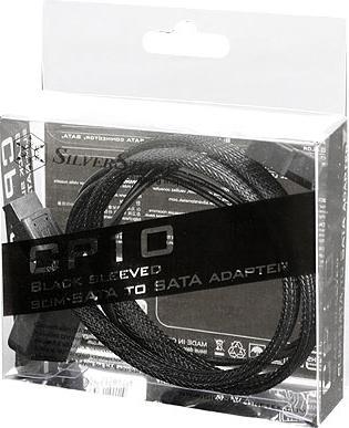Produktbild Silverstone SST-CP10 Slimline-SATA zu SATA Adapter