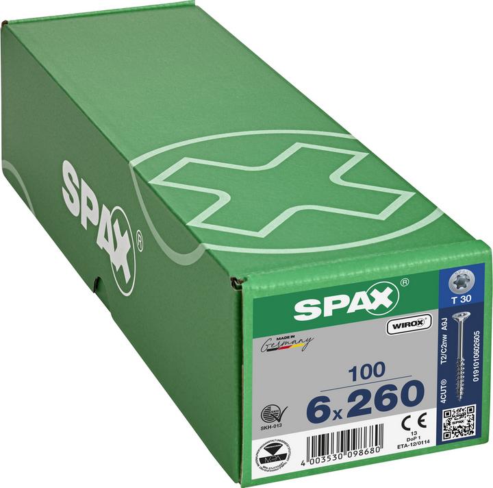 Produktbild Spax Spanplattenschrauben (100 Schrauben pro Stück)