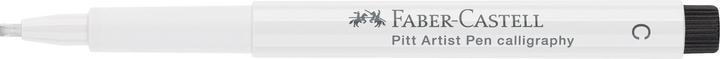Actual product image Faber-Castell PITT Artist Pen Calligraphy C (White, 1 x)