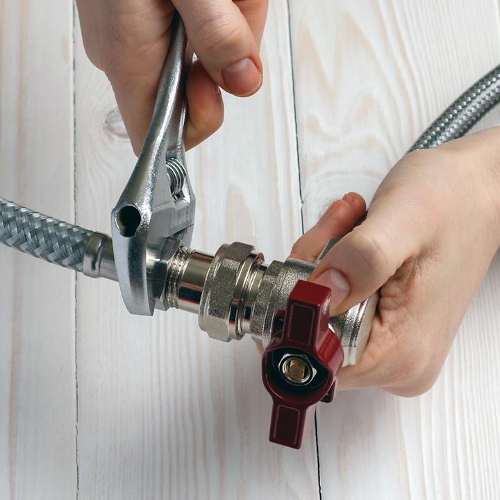 Immagine prodotto XPOtool Tubo flessibile da 600 mm DN13 3/4" M (26,44 mm) e 1/2" UN (18,64 mm) Braccio in acciaio inox EPDM