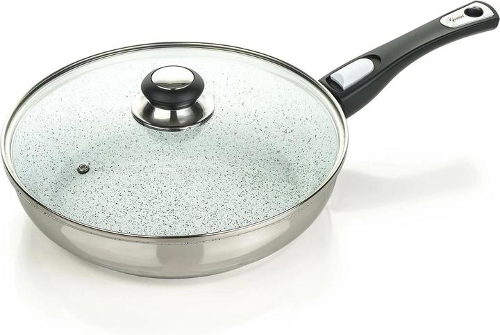Immagine prodotto Genius Cerafit Mont Blanc (28 cm, Padella per friggere, Ceramica, Acciaio inossidabile)