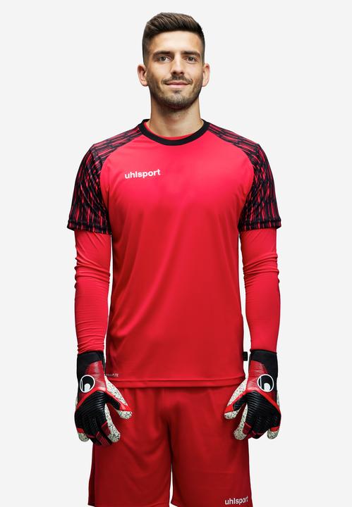 Immagine prodotto Uhlsport Guanti da portiere Powerline Supergrip HN nero/rosso/bianco (7.5)