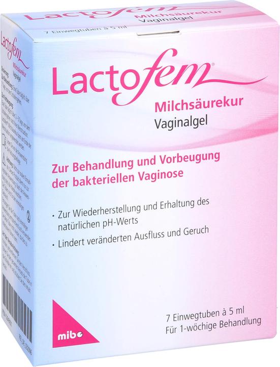 Actual product image Mibe Lactofem Lactic Acid Cure Vaginal Gel, 35 ml Gel (35 ml, Intimate gel)