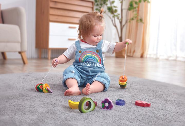 Actual product image Hape Gourmet Caterpillars Fruit Set