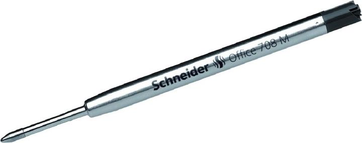Actual product image Schneider Ballpoint pen refill Office 708 (Refill unit, Black, 0.50 mm)