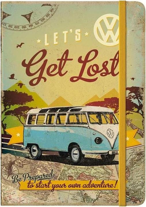 Immagine prodotto Nostalgic-Art Merchandising Taccuino A5, Let's Get Lost (A5, Punteggiato, Copertina rigida)