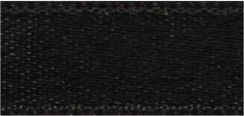 Produktbild Rayher Satinband, schwarz, 10 m