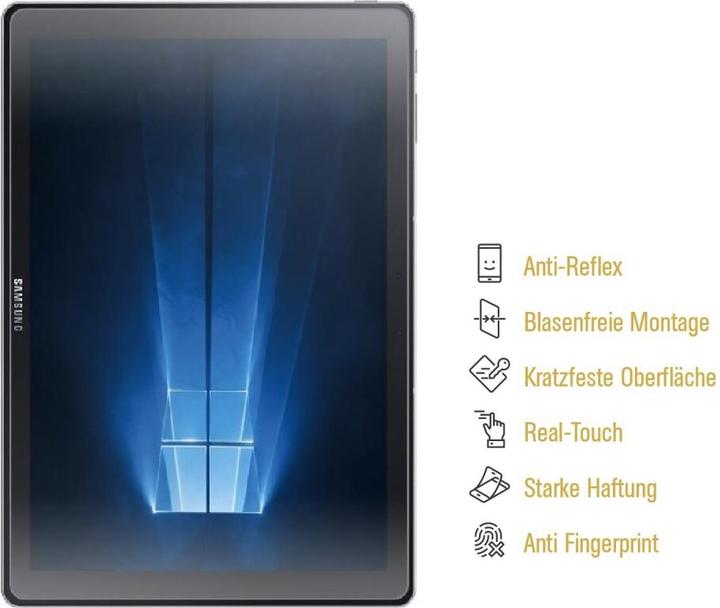 Actual product image Protectorking 6x Panzerfolie Anti-Shock matt entspiegelt (6 Piece, Galaxy Tab Pro S)