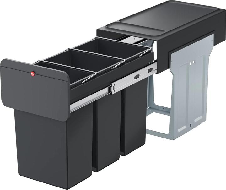 Hailo EcoLine Design Trio L sistema da incasso (3x 10l) (3 l)