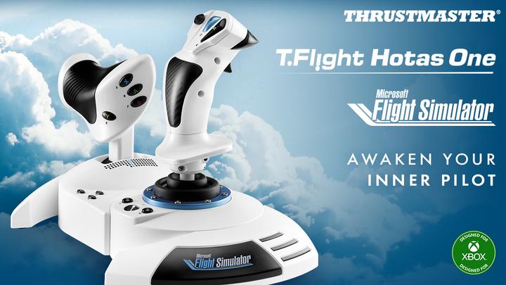 Image du produit Thrustmaster T. Flight Hotas One MSFS Édition spéciale (Xbox Series S, Windows, Xbox One S, Xbox One X, Xbox Series X)