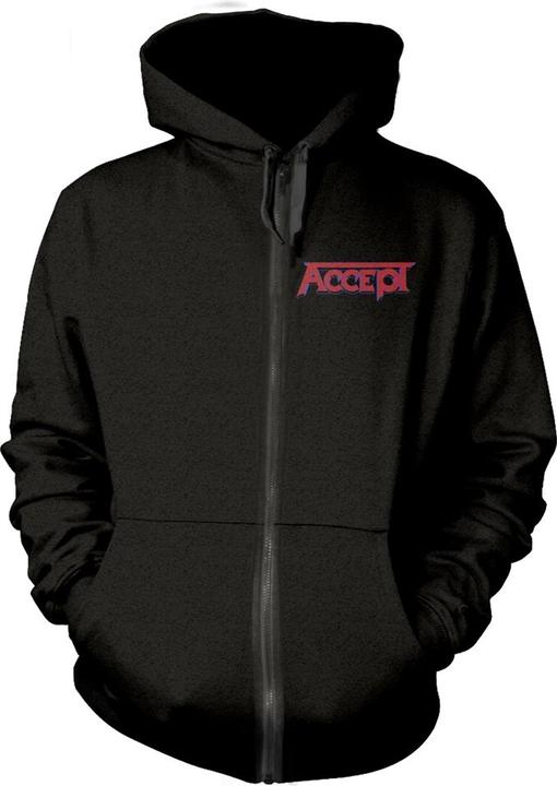 Produktbild Accept Metal Heart 1 (Zipper-Hoodie) (S)