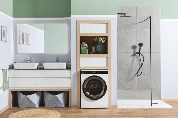 Actual product image Candy BS 410B10-S Front Loading 10Kg Washing Machine (10 kg, Left)