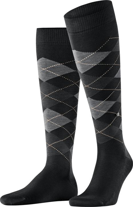 Burlington Socken "Manchester" schwarz (Einzelpack, 40 - 46)