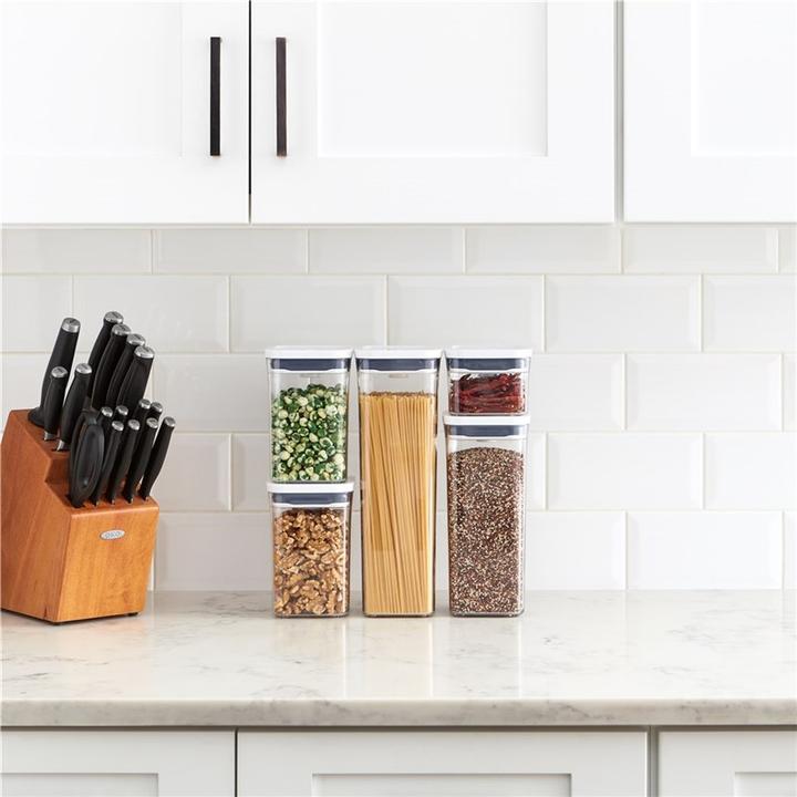 Immagine prodotto OXO Set di contenitori Promo GG Pop, 5 pezzi, 2.1L, 1.6L, 2x 1L, 0.4L (2.10 l)