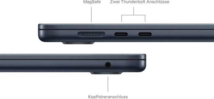 Image du produit Apple MacBook Air – 2024 (15", M3, 16 Go, 512 Go, DE)